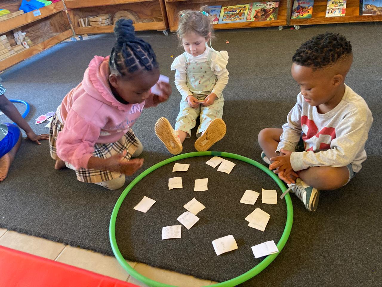 Kids playing together